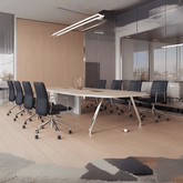 Rover 中背辦公室皮革大班椅會議椅